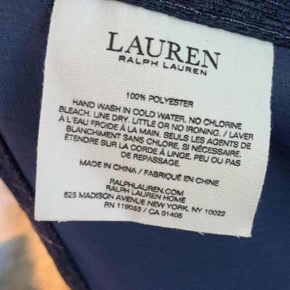 Ralph Lauren Blackout Curtain Panels - Picture 3 of 3